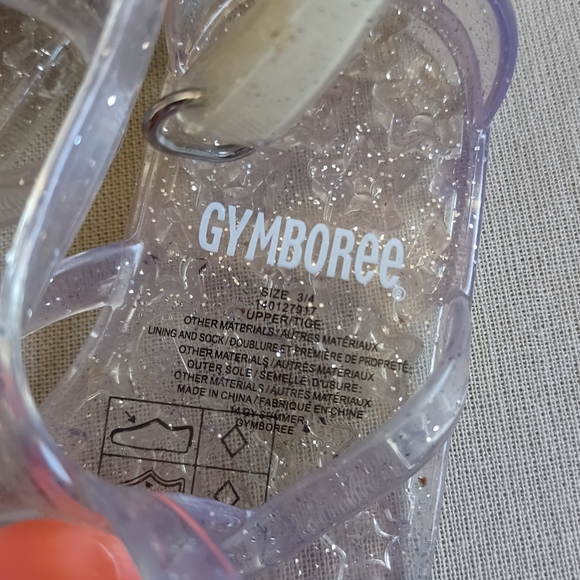 Gymboree Flower Sparkle Jelly Sandals - Picture 8 of 8